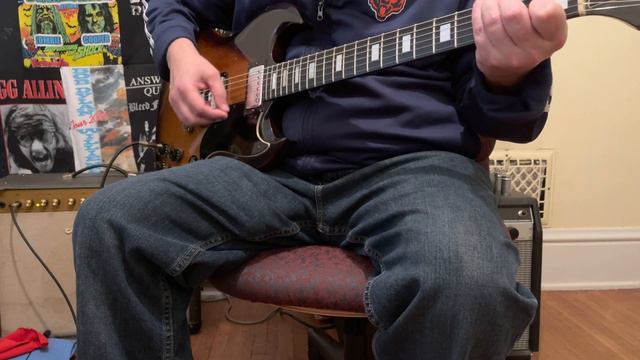 Gibson SG Standard 1974 Tobacco Burst смотреть онлайн