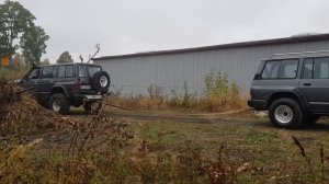 Nissan Patrol vs Nissan Patrol ниссан патрол против ниссан патрол богера против шоссейной резины