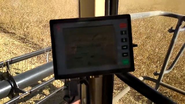 Полесье GS12 КЗС-1218. Уборка сои, выгрузка