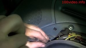 Как снять щиток приборов на RENO