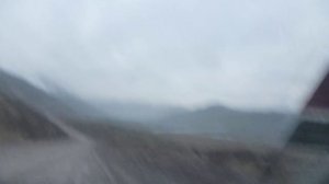 Driving in Gorno Badakhshan towards Khorog Beside Afghan Border Part 1   Tajikistan   Jan 2016
