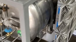 Газификатор холодный криогенный ГХК в работе!