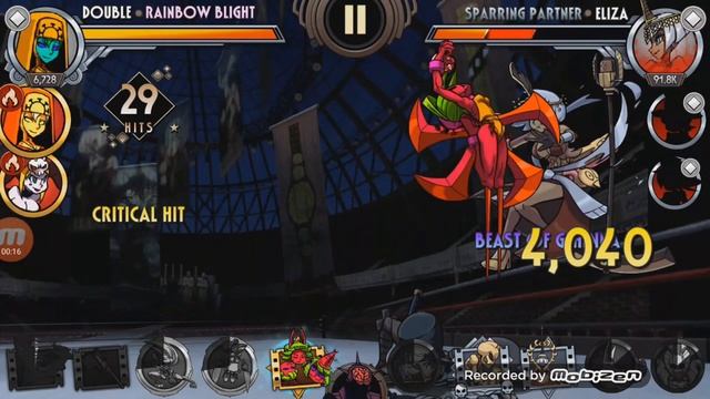 Skullgirls Mobile - Double Basic to Advanced Combos
