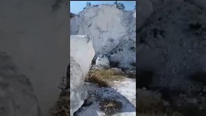 Добыча мела Мел карьер Маломихайловка Мел для мелоежек