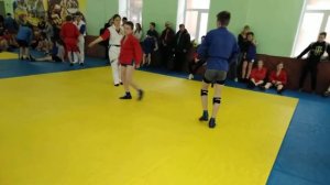 Воткинск дети самбо - 9.12.18 3 схватка.
