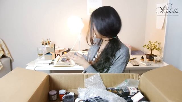 Большая посылка для каллиграфии из Paperinkarts.com + Обзор перьев и туши смотреть онлайн