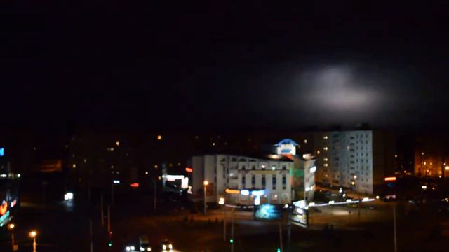 г.Уфа Зарница (молнии без грома) 24.06.2013 1:25 смотреть онлайн