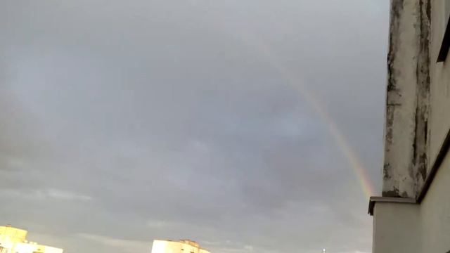 Настоящая радуга над Киевом! смотреть онлайн