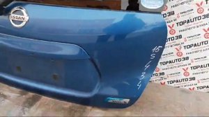 Видеообзор двери багажника Nissan Note e12 15s434
