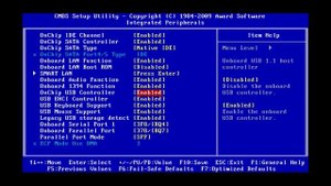 Award Bios Gigabyte GA-MA78GM-S2H nastavení