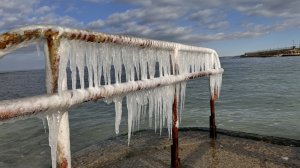 Всех со Старым Новым Годом!!! ?⛄? В Крым пришла ЗИМА. Парк Победы 13.01.2024