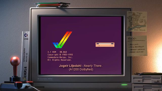 Amiga music. Jogeir Liljedahl - Nearly There.. (A1200 Dolbyfied).