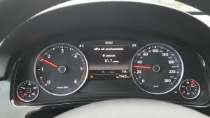 VW Touareg 7P after ATF change to RAVENOL T-WS TR80SD 0C8 WARM TEST DRIVE