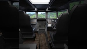 Катер КС-701.2 отделка рубки в премиум отделке (рендеры)