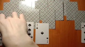 ASMR Playing cards, card game (no talking) / игральные карты, раскладываю пасьянс