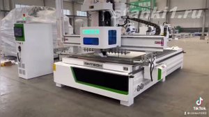 Фрезерный станок с ЧПУ CIMTECH CIMC2130 NCN с автоматической разгрузкой и чисткой стола, присосками