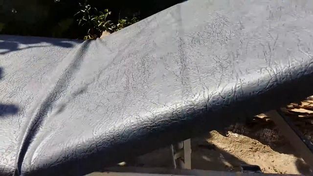 Кушетка со спинкой вариант 1