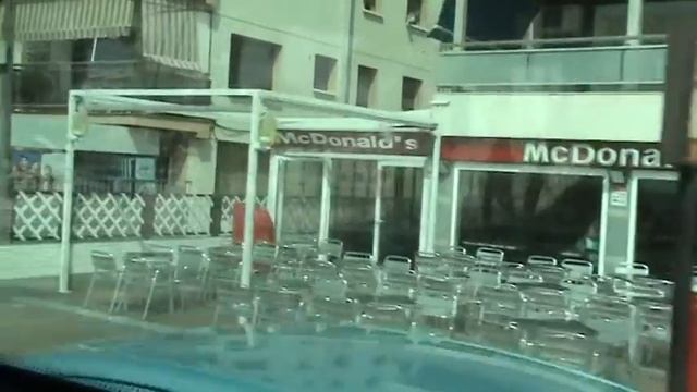 Салоу в Каталонии. Курортный город в Испании. Spain - Salou
