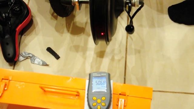 Замер RPM МК 48В 500Вт смотреть онлайн