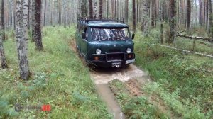 Маршрут: Шатнево-Буторлино. Чуть не утопили УАЗ!