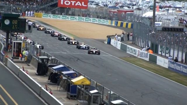 Start 2ème course Formula Renault 3.5 World séries by Renault 2009 -Le Mans смотреть онлайн