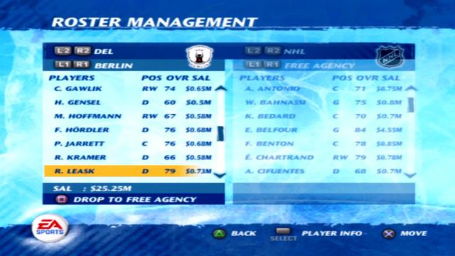 NHL 07 Berlin Overall Player Ratings смотреть онлайн