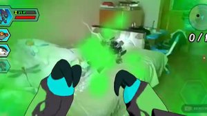 прошла почти все  уровни Бен Тен в реальной жизни