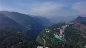 Chongqing Shuangbao Grand Bridge， world's largest double span continuous arch bridge
