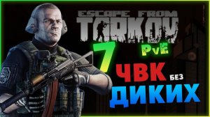 Только ЧВК (без диких) - Escape from Tarkov  PvE - лето 2024 - стрим 7