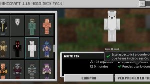 MINECRAFT 1.18 MOBS SKIN PACK