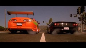 Брайан и Доминик тестируют Toyota Supra Форсаж 2001