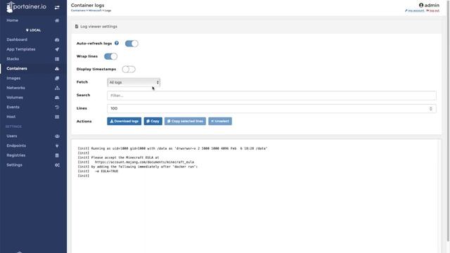 How to install a Minecraft Server on Docker using Portainer смотреть онлайн