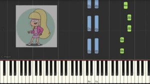 Гравити Фолз ИГРАТЬ ЛЕГКО на пианино / Gravity Falls piano