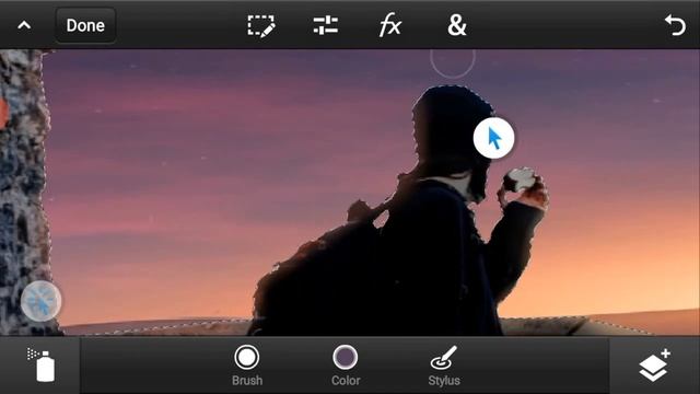 Photoshop Touch Android Tutorial | Manipulasi Effect