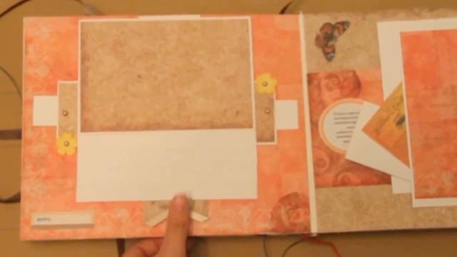 Скрапбукинг. Альбом для путешествий ручной работы.