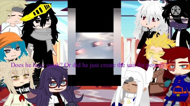 Pro Heroes and Villains React to MARVELS and Requested TIKTOK Videos/ ???????? ???????