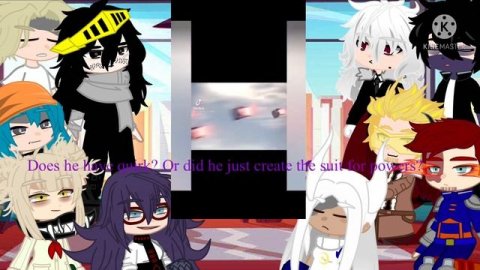 Pro Heroes and Villains React to MARVELS and Requested TIKTOK Videos/ ???????? ???????