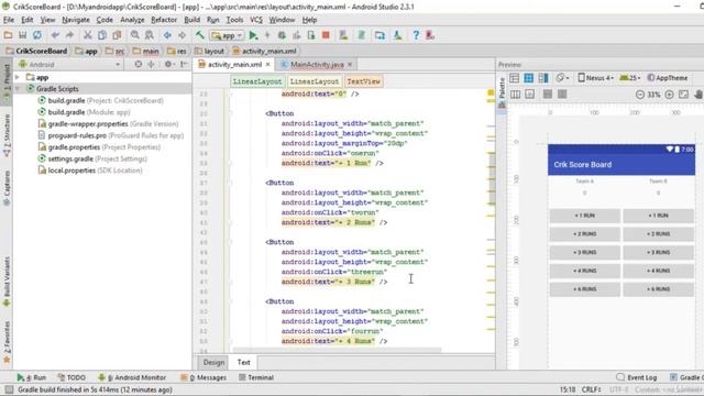 Adding Team B xml | Cricket app part 6 смотреть онлайн
