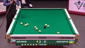 Чемп. Мира 2018 (финал), Абрамов - Белозеров. С комментариями. Бильярд (динамичная пирамида).