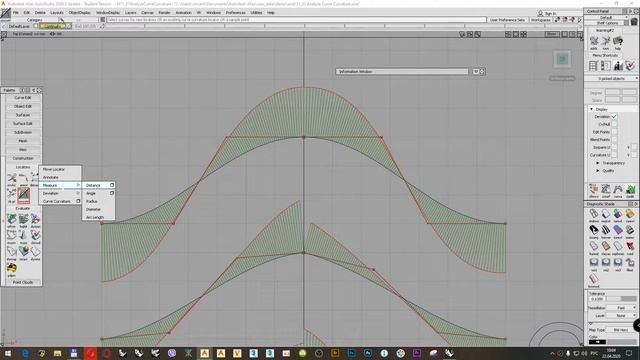 Autodesk Alias Анализ проблем кривых (Analyze curve problems)(RUS) смотреть онлайн