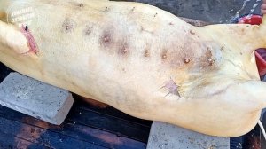 Свинья Больше чем Прицеп!!! Много сала!! много мяса!!! свинья 380+кг!!!