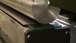 Радиусная гибка листового металла на листогибочном прессе AM AMB-15031