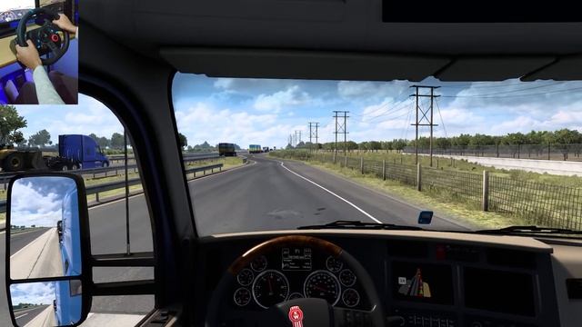 Kenworth Trucks Delivery | American Truck Simulator | Logitech G29 Gameplay [Wheel/Pedal Cam] смотреть онлайн