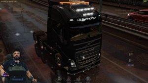 Перегруженный онлайн сервер и дорога дураков, это будет что-то! Euro Truck Simulator 2