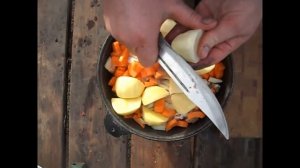 ГУСЬ С КАРТОШКОЙ В КАЗАНЕ