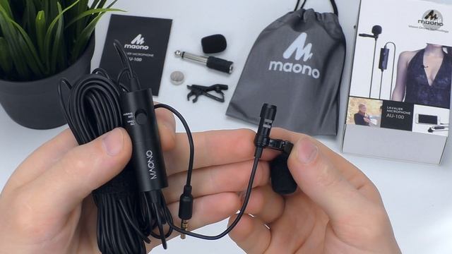 Петличка Maono AU 100 - бюджетный петличный микрофон ОБЗОР