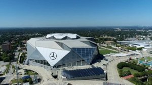 Atlanta, Georgia, USA, Home of 1996 Summer Olympic Games | 4K Aerial Drone Tour