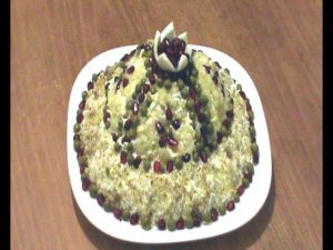 Салат "Шапка Мономаха"