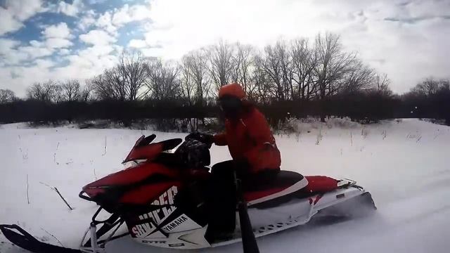 Сезон 16-17 подходит к концу) Впереди лето))) Снегоход в стойло) смотреть онлайн