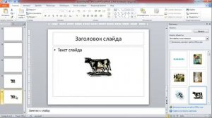 Приемы работы со слайдами